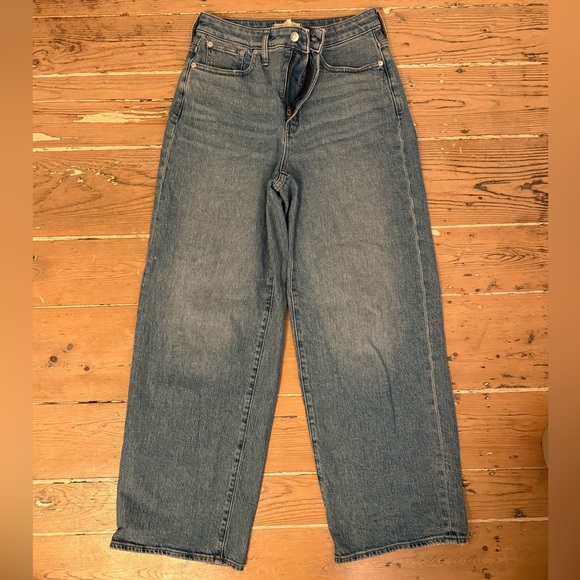 Madewell the Curvy Perfect Vintage Wide Leg Jean - Picture 2 of 4
